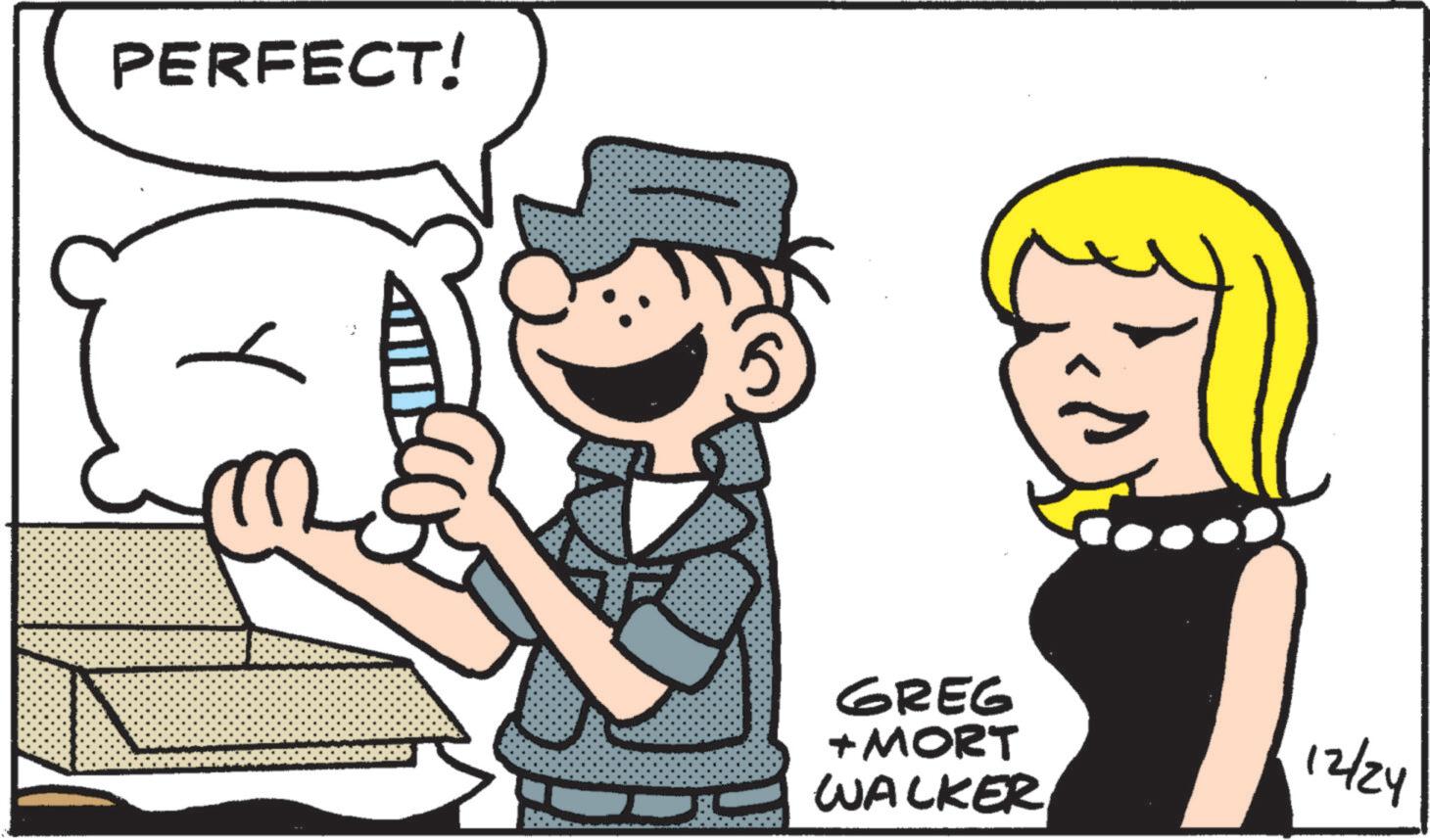 Animation OCR: PERFECT! GREG + MORT WALKER 12/24 PERFECT ! GREG + MORT WALKER 12/24
