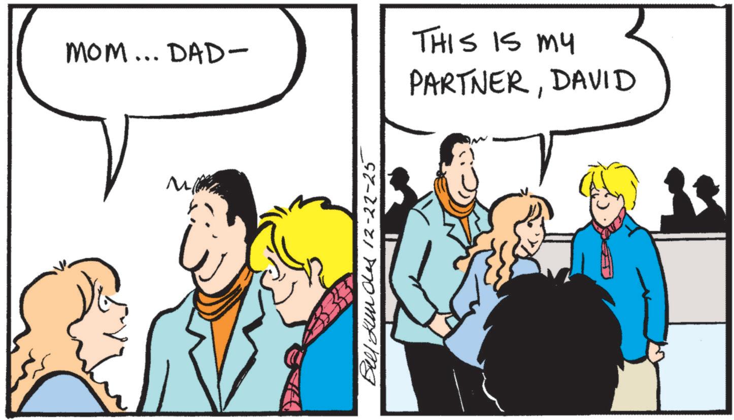 Fiction OCR: MOM... DAD- M Bell Hunde 12-22-25 THIS IS MY PARTNERDAVID MOM ... DAD- M Bell Hunde 12-22-25 THIS IS MY PARTNER