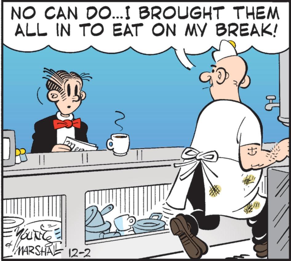 Cutlery OCR: NO CAN DO...I BROUGHT THEM ALL IN TO EAT ON MY BREAK! YOLITICS YOUNG= MARSHAL 12-2 I NO CAN DO ... I BROUGHT THEM ALL IN TO EAT ON MY BREAK ! YOLITICS YOUNG = MARSHAL 12-2 I