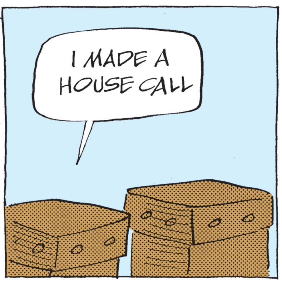 Design OCR: I MADE A HOUSE CALL I MADE A HOUSE CALL