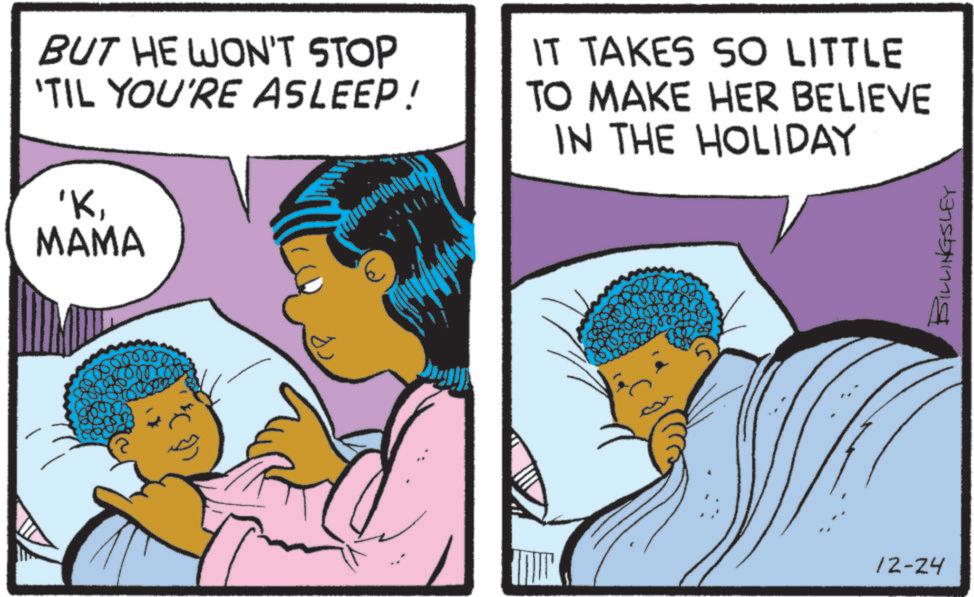 Love OCR: BUT HE WON'T STOP 'TIL YOU'RE ASLEEP! IT TAKES SO LITTLE TO MAKE HER BELIEVE IN THE HOLIDAY 'KMAMA 12-24 BILLINGSLEY BUT HE WON'T STOP ' TIL YOU'RE ASLEEP ! IT TAKES SO LITTLE TO MAKE HER BELIEVE IN THE HOLIDAY ' KMAMA 12-24 BILLINGSLEY