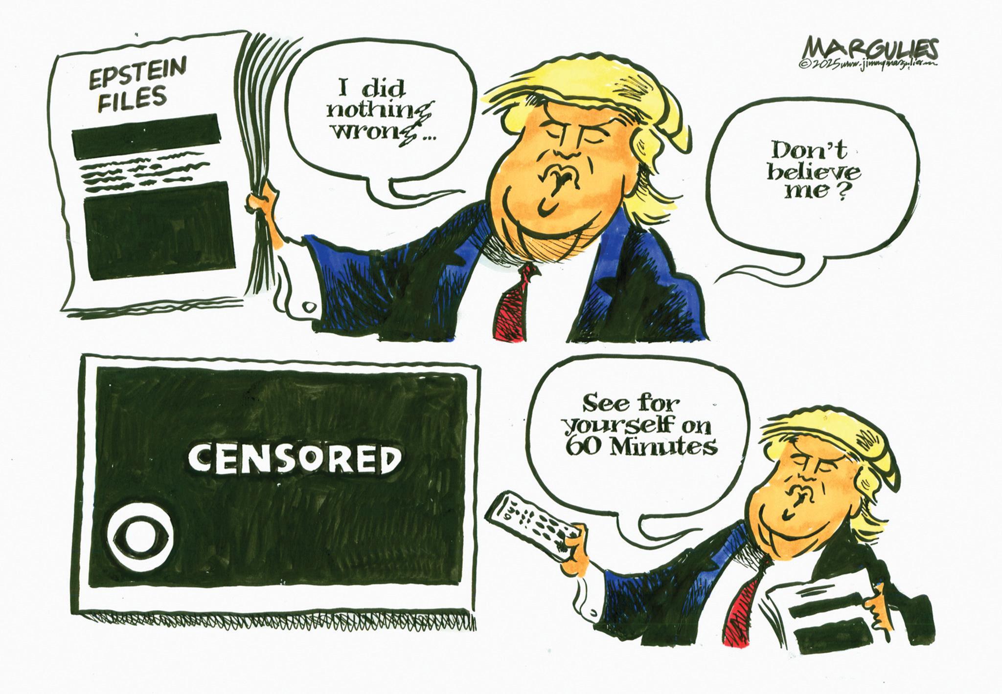 Animation OCR: EPSTEIN FILES I did nothing wrong... MARGULIES ©2015www.jimmymargulierun Don't believe me? CENSORED See for yourself on 60 Minutes EPSTEIN FILES I did nothing wrong ... MARGULIES © 2015www.jimmymargulierun Don't believe me ? CENSORED See for yourself on 60 Minutes