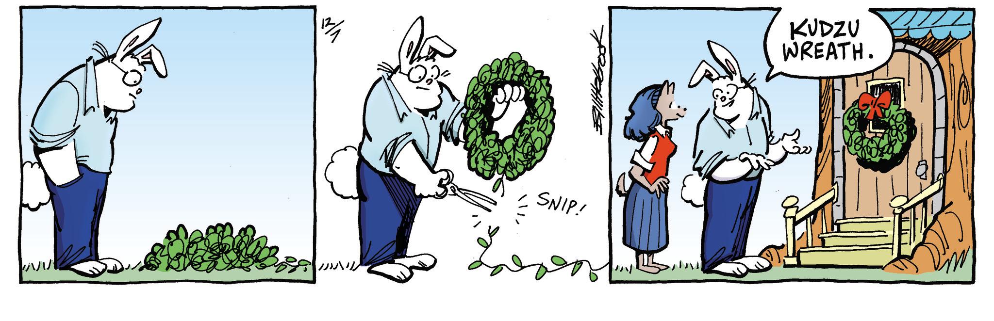 Fiction OCR: 12/1 SNIP! M KUDZU WREATH. 12/1 SNIP ! M KUDZU WREATH .