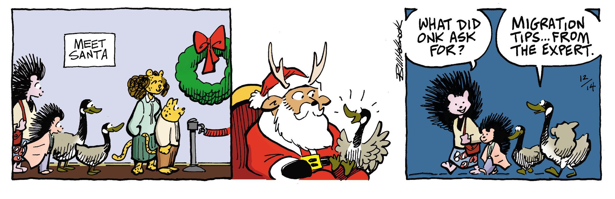 Publication OCR: MEET SANTA ?? WHAT DID ONK ASK FOR? MIGRATION TIPS...FROM THE EXPERT. 14 MEET SANTA ? ? WHAT DID ONK ASK FOR ? MIGRATION TIPS ... FROM THE EXPERT . 14