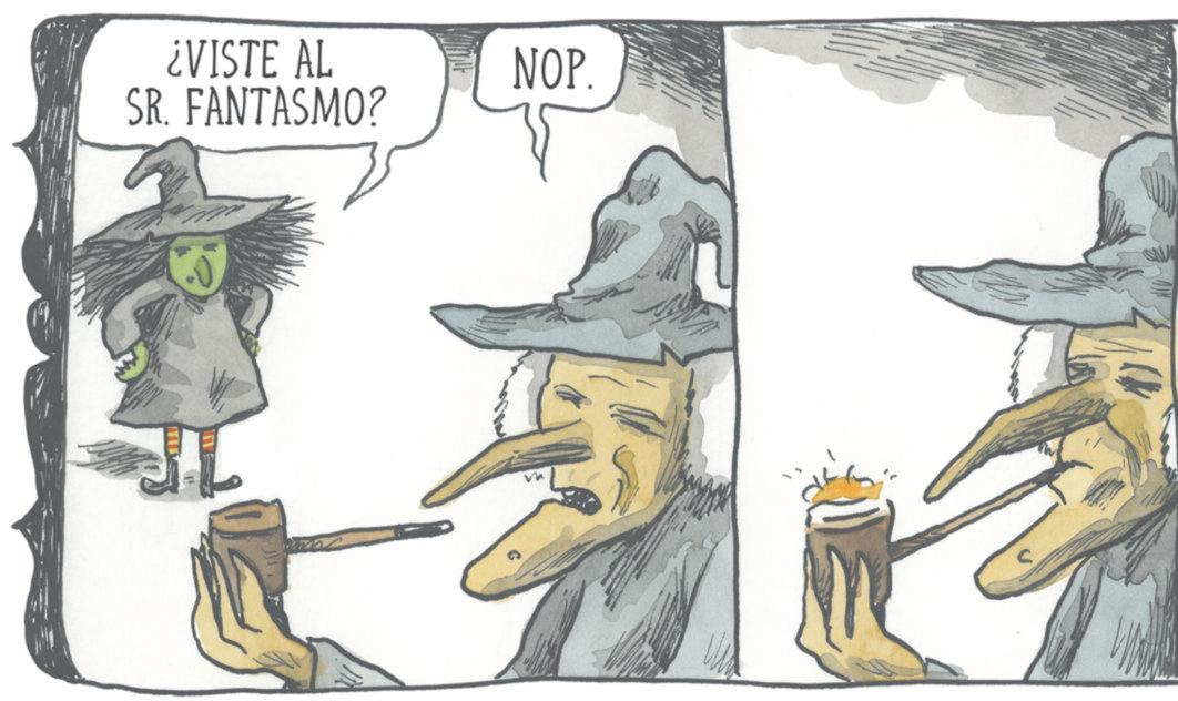 Fedora OCR: ¿VISTE AL SR. FANTASMO? NOP. ¿ VISTE AL SR . FANTASMO ? NOP .