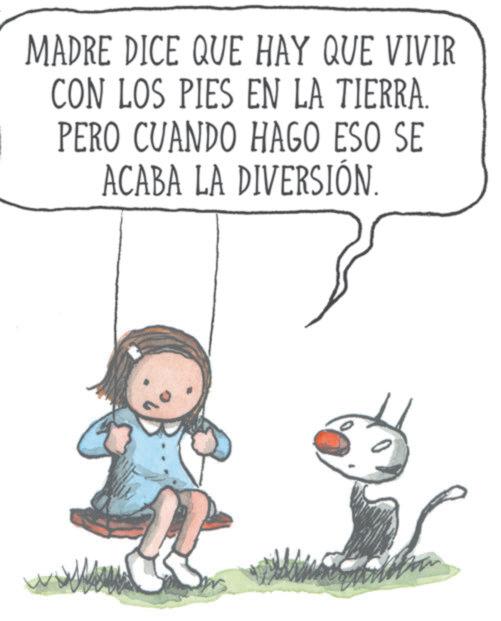 Fiction OCR: MADRE DICE QUE HAY QUE VIVIR CON LOS PIES EN LA TIERRA. PERO CUANDO HAGO ESO SE ACABA LA DIVERSIÓN. MADRE DICE QUE HAY QUE VIVIR CON LOS PIES EN LA TIERRA . PERO CUANDO HAGO ESO SE ACABA LA DIVERSIÓN .
