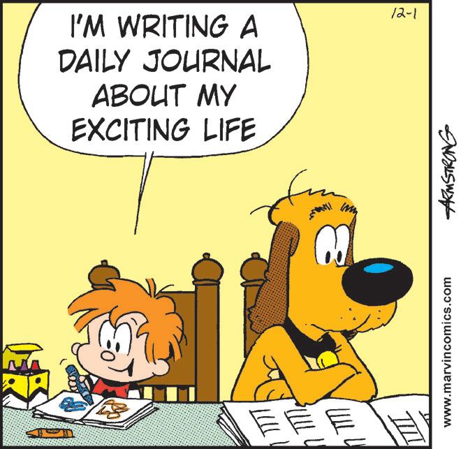 Comics OCR: I'M WRITING A DAILY JOURNAL ABOUT MY EXCITING LIFE 2/18 53 31 1111 12-1 ?? www.marvincomics.com ARMSTRONG I'M WRITING A DAILY JOURNAL ABOUT MY EXCITING LIFE 2/18 53 31 1111 12-1 ?? www.marvincomics.com ARMSTRONG