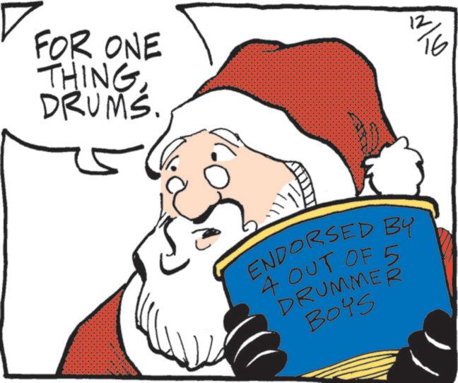 Graphics OCR: FOR ONE THING RUMS. ENDORSED BY 4 OUT OF 5 DRUMMER BOYS 12 16 FOR ONE THING RUMS . ENDORSED BY 4 OUT OF 5 DRUMMER BOYS 12 16
