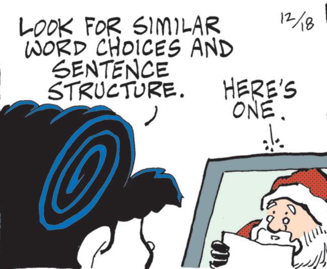 Fiction OCR: LOOK FOR SIMILAR WORD CHOICES AND SENTENCE STRUCTURE.12/18 HERE'S ONE. :! LOOK FOR SIMILAR WORD CHOICES AND SENTENCE STRUCTURE .12/18 HERE'S ONE . : !