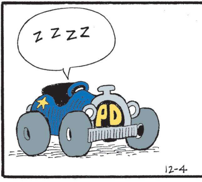 Animated cartoon OCR: Z Z Z Z PPD 12-4 Z Z Z Z PPD 12-4