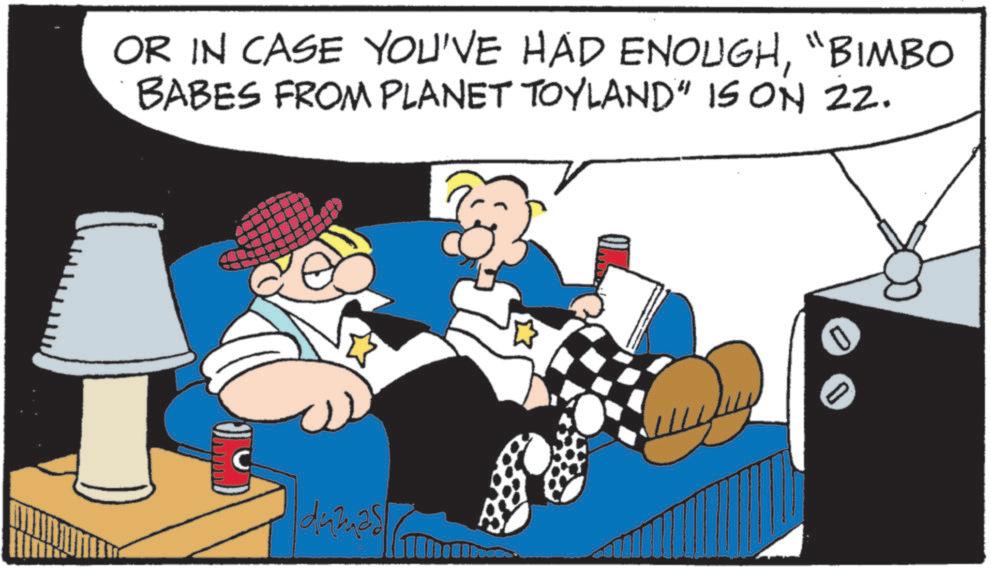 Pleased OCR: OR IN CASE YOU'VE HAD ENOUGH"BIMBO BABES FROM PLANET TOYLAND" IS ON 22. damas OR IN CASE YOU'VE HAD ENOUGH" BIMBO BABES FROM PLANET TOYLAND " IS ON 22 . damas