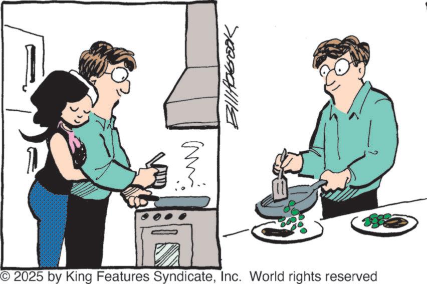 Cooking OCR: Bill Holbrook © 2025 by King Features SyndicateInc. World rights reserved Bill Holbrook © 2025 by King Features SyndicateInc. World rights reserved