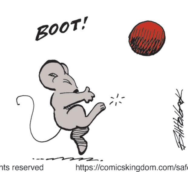 Line art OCR: BOOT! C 70/9/9 hts reserved https://comicskingdom.com/saf BOOT ! C 70/9/9 hts reserved https://comicskingdom.com/saf