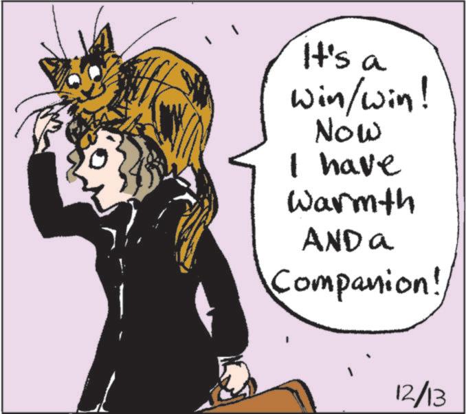Animation OCR: it's a win/win! Now I have Warmth AND a Companion! 12/13 it's a win / win ! Now I have Warmth AND a Companion ! 12/13