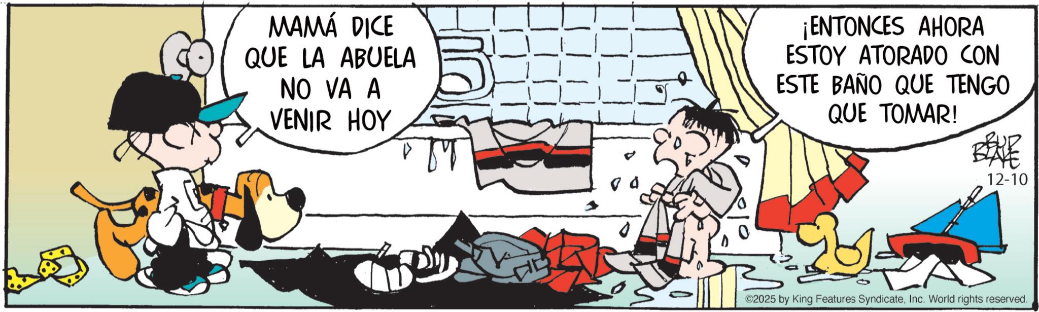 Gesture OCR: MAMÁ DICE QUE LA ABUELA NO VA A VENIR HOY ¡ENTONCES AHORA ESTOY ATORADO CON ESTE BAÑO QUE TENGO QUE TOMAR! ????? 12-10 2025 by King Features SyndicateInc. World rights reserved. MAMÁ DICE QUE LA ABUELA NO VA A VENIR HOY ¡ ENTONCES AHORA ESTOY ATORADO CON ESTE BAÑO QUE TENGO QUE TOMAR ! ????? 12-10 2025 by King Features SyndicateInc. World rights reserved .