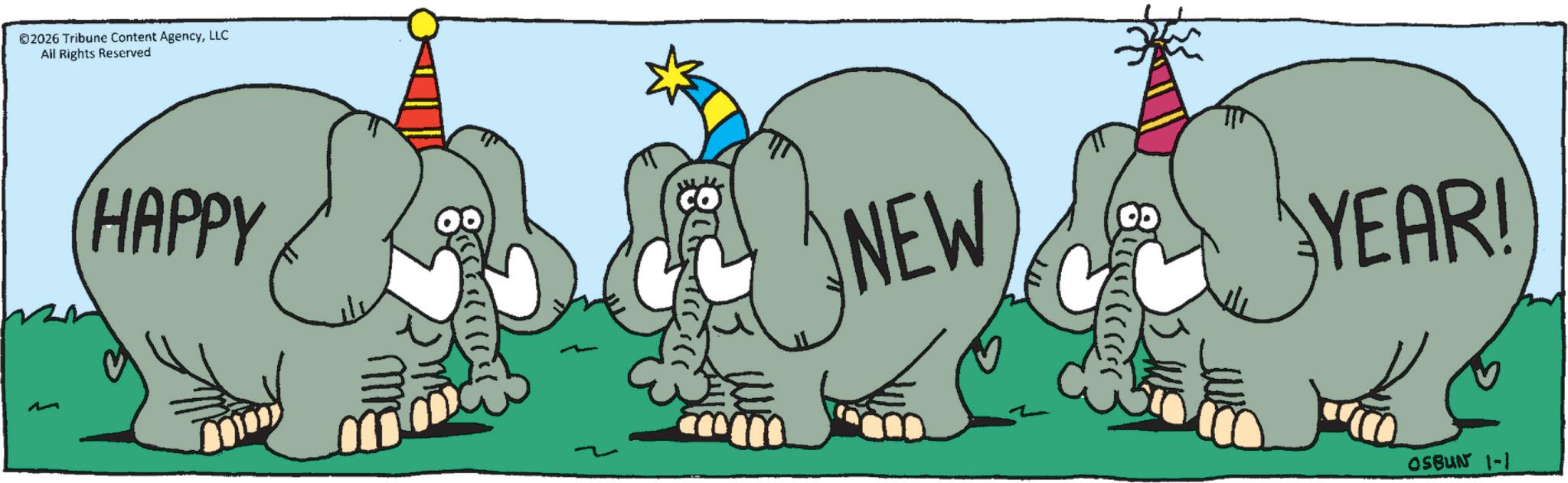 Animation OCR: 02026 Tribune Content AgencyLLC All Rights Reserved HAPPY NEW YEAR! OSBUN 1-1 02026 Tribune Content AgencyLLC All Rights Reserved HAPPY NEW YEAR ! OSBUN 1-1