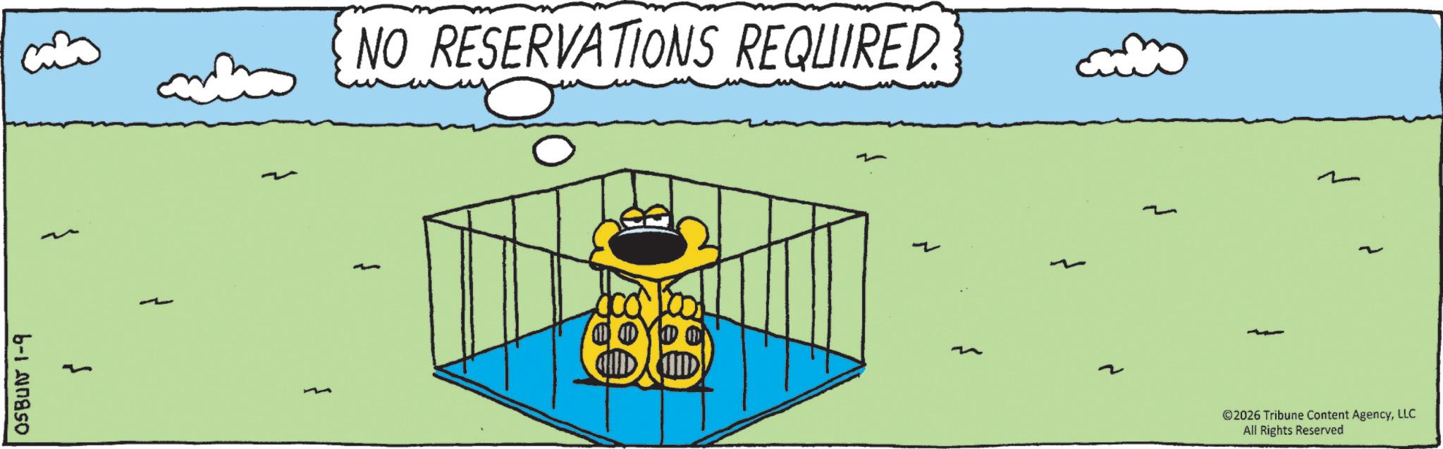 Graphics OCR: OSBUN 1-9 } NO RESERVATIONS REQUIRED. ©2026 Tribune Content AgencyLLC All Rights Reserved OSBUN 1-9 } NO RESERVATIONS REQUIRED . © 2026 Tribune Content AgencyLLC All Rights Reserved