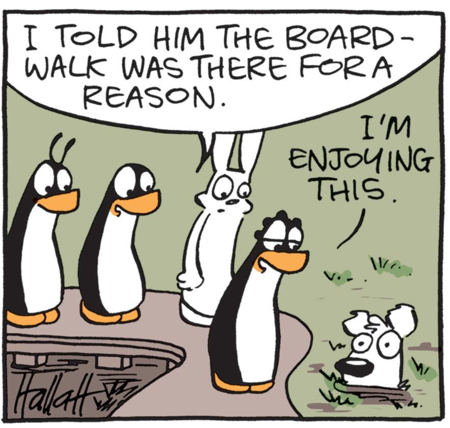 Penguin OCR: I TOLD HIM THE BOARD- WALK WAS THERE FOR A REASON. I'M X4 ENJOYING THIS. Hallatt I TOLD HIM THE BOARD- WALK WAS THERE FOR A REASON . I'M X4 ENJOYING THIS . Hallatt