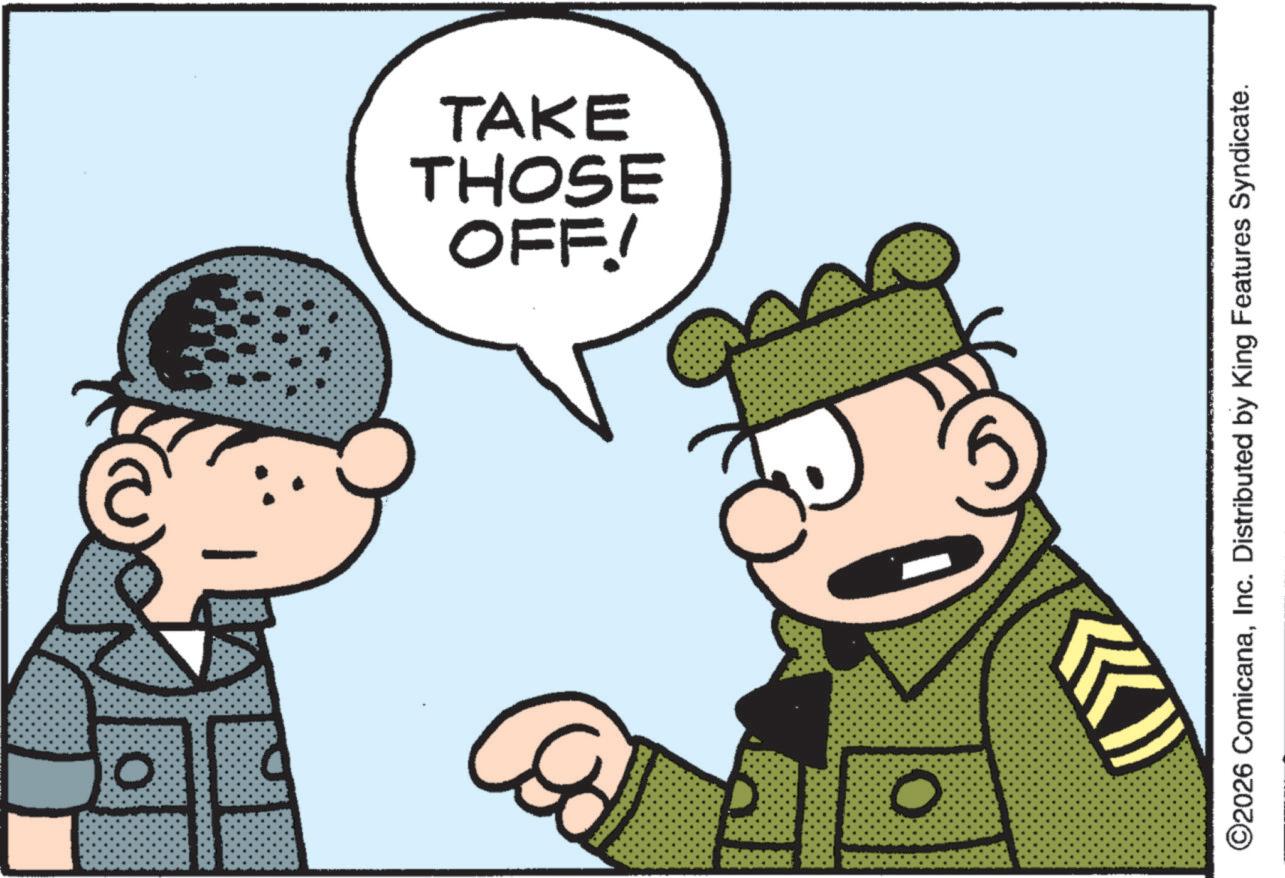 Pleased OCR: O O OFF! THOSE TAKE O2026 ComicanaInc. Distributed by King Features Syndicate. O O OFF ! THOSE TAKE O2026 ComicanaInc. Distributed by King Features Syndicate .