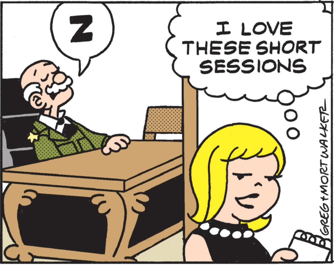 Photo caption OCR: N I LOVE THESE SHORT SESSIONS GREG MORT WALKER N I LOVE THESE SHORT SESSIONS GREG MORT WALKER