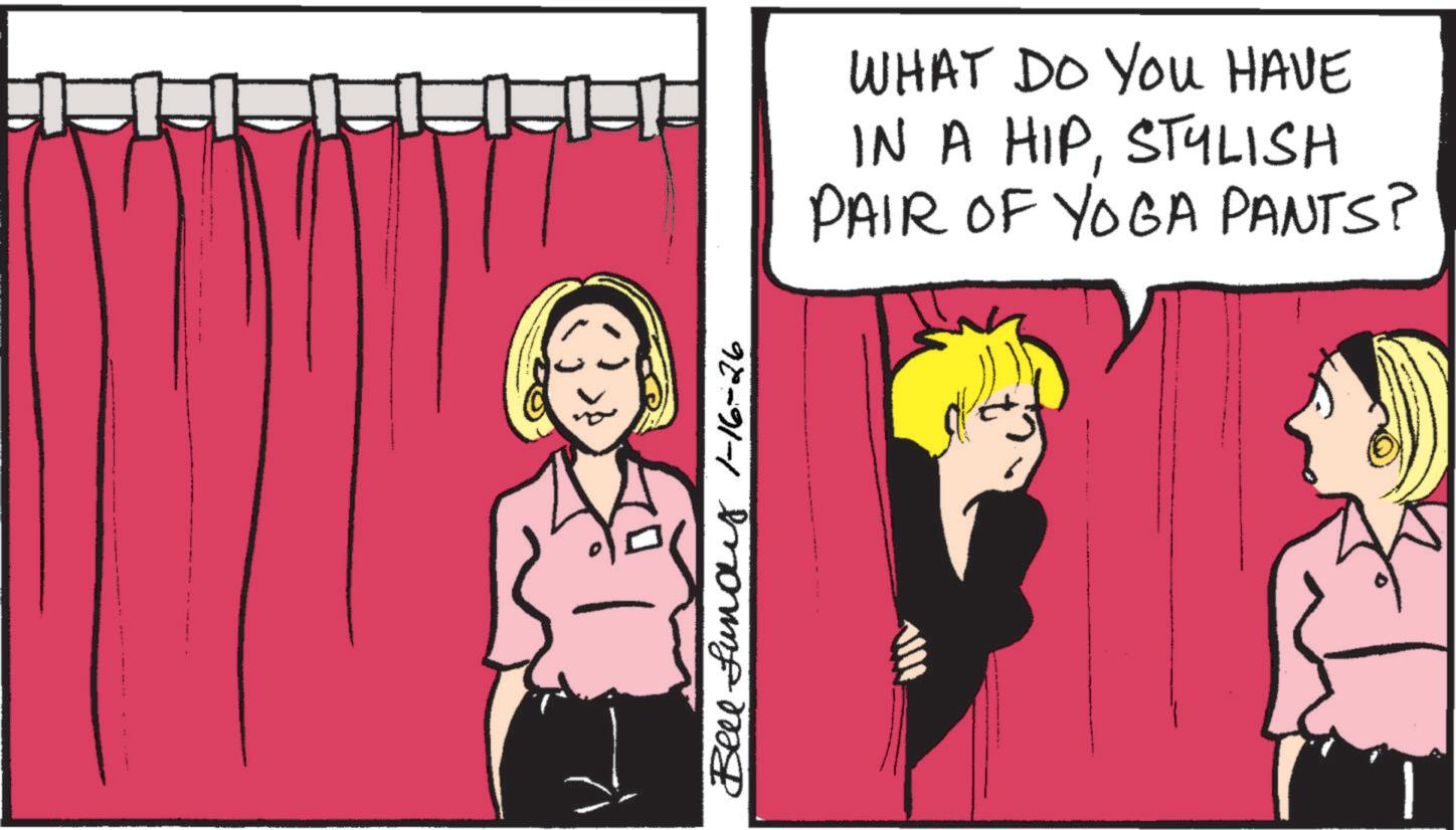 Animation OCR: Bell Lunar 1-16-26 WHAT DO YOU HAVE IN A HIPSTYLISH PAIR OF YOGA PANTS? Bell Lunar 1-16-26 WHAT DO YOU HAVE IN A HIPSTYLISH PAIR OF YOGA PANTS ?