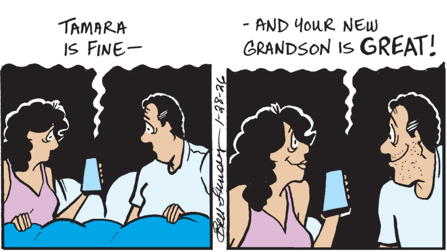 Love OCR: TAMARA IS FINE- ??? ?????? 128-26 - AND YOUR NEW GRANDSON IS GREAT! TAMARA IS FINE- ??? ?????? 128-26 - AND YOUR NEW GRANDSON IS GREAT !