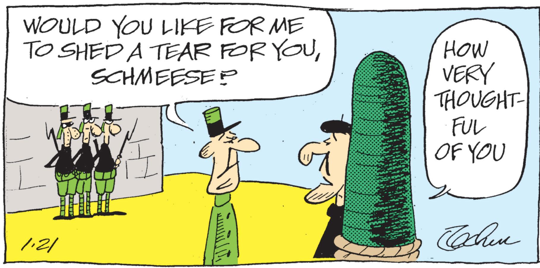 Fiction OCR: WOULD YOU LIKE FOR ME TO SHED A TEAR FOR YOUSCHMEESEP 1.21 HOW VERY THOUGHT- FUL OF YOU Jochen WOULD YOU LIKE FOR ME TO SHED A TEAR FOR YOUSCHMEESEP 1.21 HOW VERY THOUGHT- FUL OF YOU Jochen