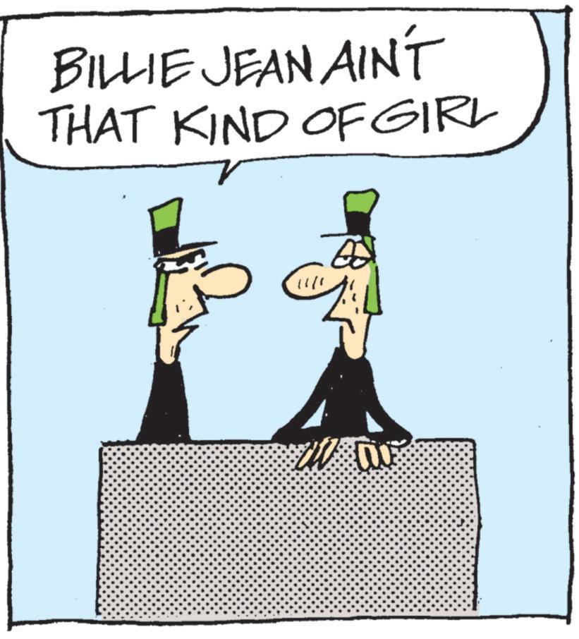 Fedora OCR: BILLIE JEAN AIN'T THAT KIND OF GIRL BILLIE JEAN AIN'T THAT KIND OF GIRL