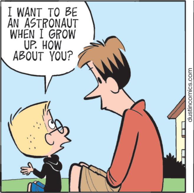 Pleased OCR: C I WANT TO BE AN ASTRONAUT WHEN I GROW UP. HOW ABOUT YOU? dustincomics.com C I WANT TO BE AN ASTRONAUT WHEN I GROW UP . HOW ABOUT YOU ? dustincomics.com