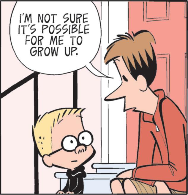 Happiness Faces (1) OCR: I'M NOT SURE IT'S POSSIBLE FOR ME TO GROW UP. I'M NOT SURE IT'S POSSIBLE FOR ME TO GROW UP .