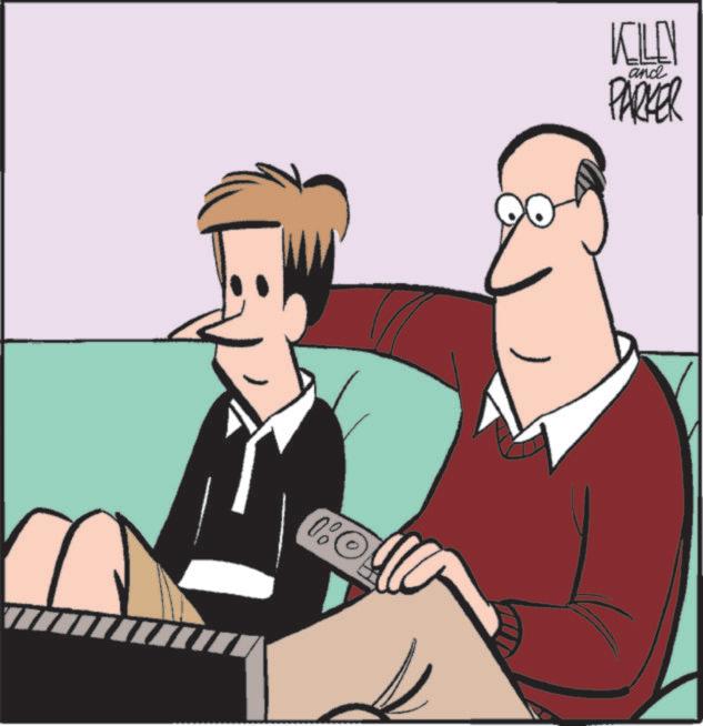 Animated cartoon OCR: T KILEN PARKER and T KILEN PARKER and