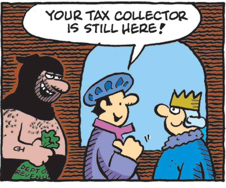 Comics OCR: CH DEPT O REVENUL YOUR TAX COLLECTOR IS STILL HERE! CARA CH DEPT O REVENUL YOUR TAX COLLECTOR IS STILL HERE ! CARA