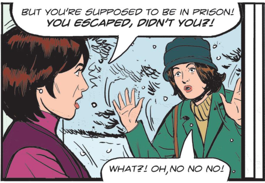 Comics OCR: BUT YOU'RE SUPPOSED TO BE IN PRISON! YOU ESCAPEDDIDN'T YOU?! ??? WHAT?! OHNO NO NO! BUT YOU'RE SUPPOSED TO BE IN PRISON ! YOU ESCAPEDDIDN'T YOU ?! ??? WHAT ?! OHNO NO NO !