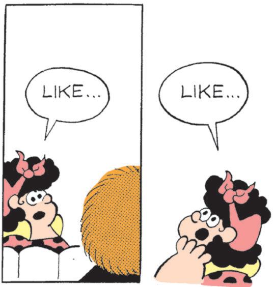 Graphics OCR: LIKE... LIKE….. LIKE ... LIKE … ..