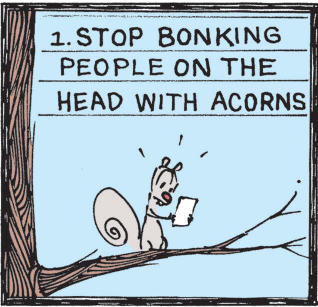 Handwriting OCR: 1. STOP BONKING PEOPLE ON THE HEAD WITH ACORNS 1. STOP BONKING PEOPLE ON THE HEAD WITH ACORNS