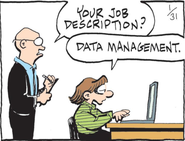 Communication Device OCR: YOUR JOB DESCRIPTION? 1/31 DATA MANAGEMENT. YOUR JOB DESCRIPTION ? 1/31 DATA MANAGEMENT .