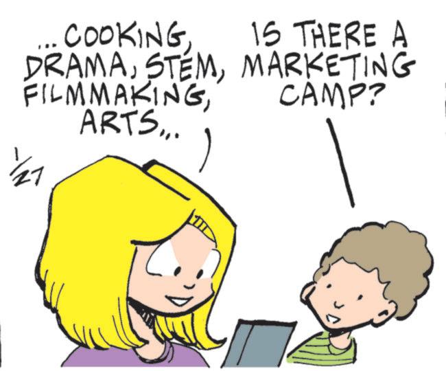 Animated cartoon OCR: COOKING 15 THERE A DRAMAMARKETING FILMMAKINGARTS... CAMP? 27 COOKING 15 THERE A DRAMAMARKETING FILMMAKINGARTS ... CAMP ? 27