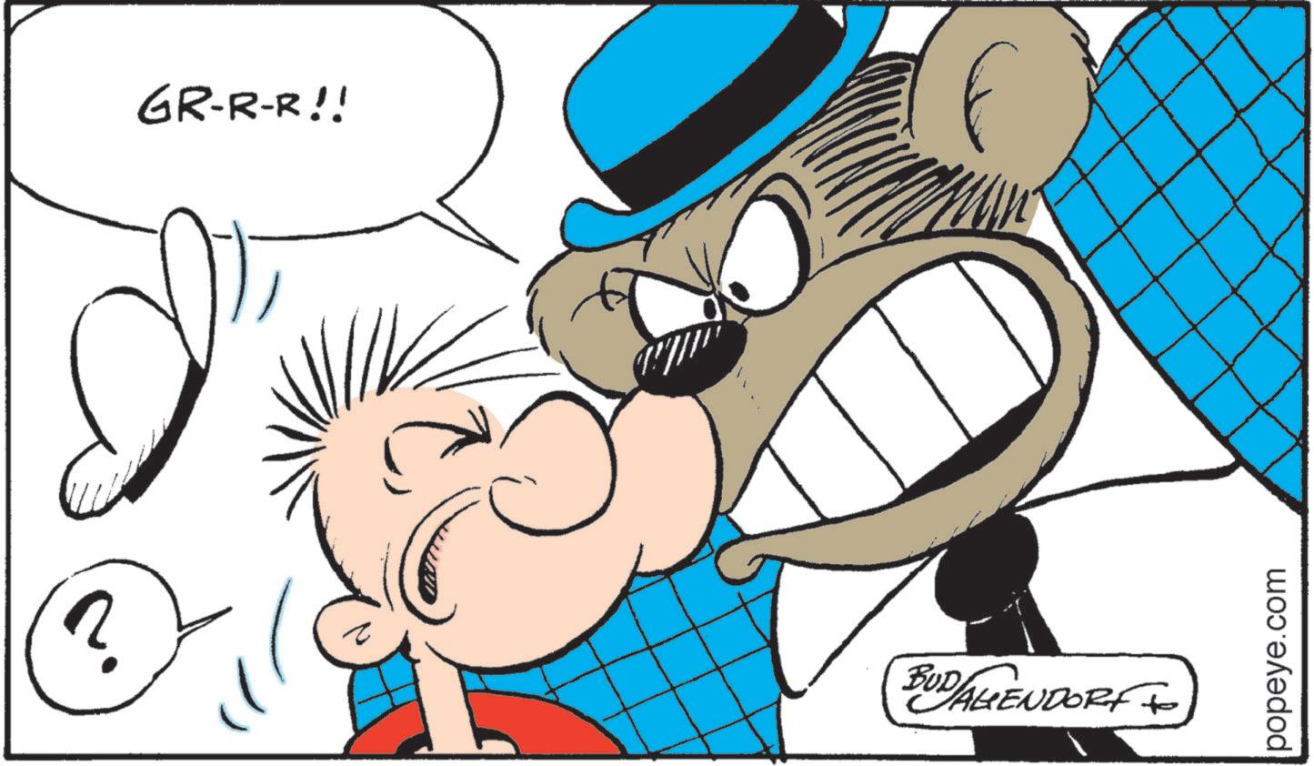Animation OCR: GR-R-R!! ? BUD/ALIENDORF+ popeye.com GR - R - R !! ? BUD / ALIENDORF + popeye.com