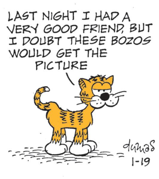 Graphics OCR: LAST NIGHT I HAD A VERY GOOD FRIENDBUT I DOUBT THESE BOZOS WOULD GET THE PICTURE 3/31 dumas 1-19 LAST NIGHT I HAD A VERY GOOD FRIENDBUT I DOUBT THESE BOZOS WOULD GET THE PICTURE 3/31 dumas 1-19