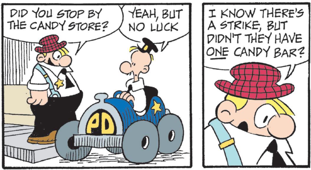 Animation OCR: DID YOU STOP BY THE CANDY STORE? YEAHBUT NO LUCK I KNOW THERE'S A STRIKEBUT DIDN'T THEY HAVE ONE CANDY BAR? PD DID YOU STOP BY THE CANDY STORE ? YEAHBUT NO LUCK I KNOW THERE'S A STRIKEBUT DIDN'T THEY HAVE ONE CANDY BAR ? PD