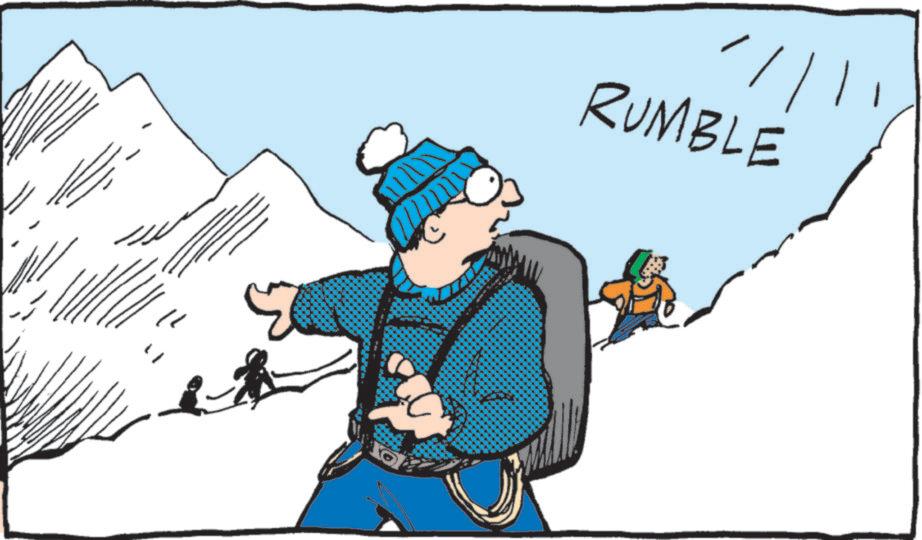 Mountain guide OCR: //// RUMBLE //// RUMBLE
