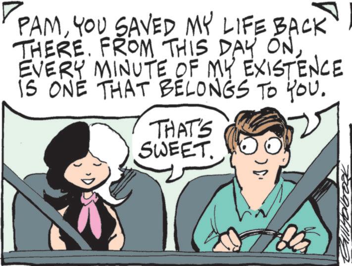 Animation OCR: PAMYOU SAVED MY LIFE BACK THERE. FROM THIS DAY ONEVERY MINUTE OF MY EXISTENCE IS ONE THAT BELONGS TO YOU. THAT'S SWEET. 7229041122 1805 PAMYOU SAVED MY LIFE BACK THERE . FROM THIS DAY ONEVERY MINUTE OF MY EXISTENCE IS ONE THAT BELONGS TO YOU . THAT'S SWEET . 7229041122 1805