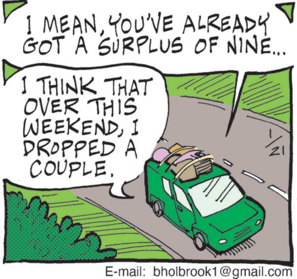 Clip art OCR: 1 ? I MEANYOU'VE ALREADY GOT A SURPLUS OF NINE... I THINK THAT OVER THIS WEEKENDI DROPPED A COUPLE. 21 E-mail: bholbrook1@gmail.com 1 ? I MEANYOU'VE ALREADY GOT A SURPLUS OF NINE ... I THINK THAT OVER THIS WEEKENDI DROPPED A COUPLE . 21 E - mail : bholbrook1@gmail.com