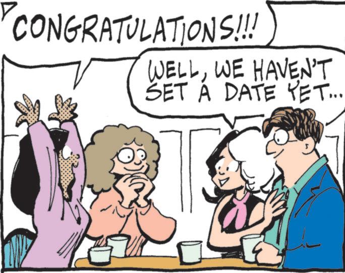 Conversation OCR: CONGRATULATIONS!!! WELLWE HAVEN'T SET A DATE YET... CONGRATULATIONS !!! WELLWE HAVEN'T SET A DATE YET ...
