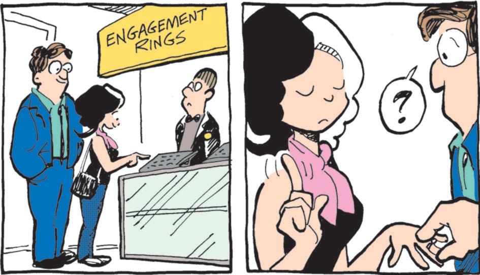 Comic book OCR: A ENGAGEMENT RINGS A ENGAGEMENT RINGS
