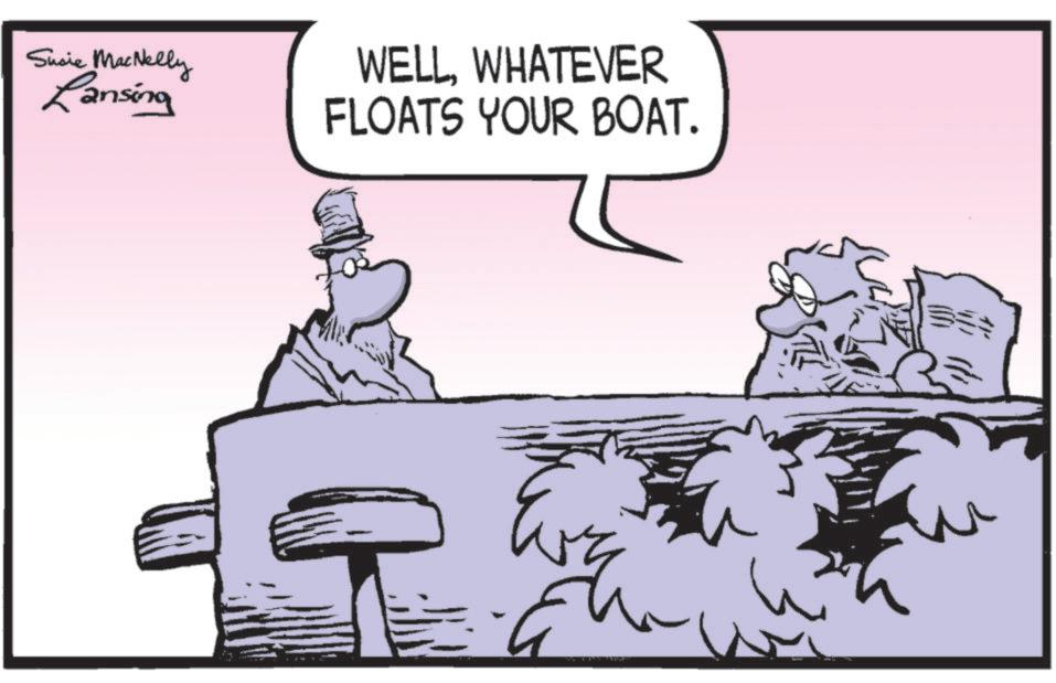 Animation OCR: Susie MacNelly Lansing WELLWHATEVER FLOATS YOUR BOAT. ?? Susie MacNelly Lansing WELLWHATEVER FLOATS YOUR BOAT . ??