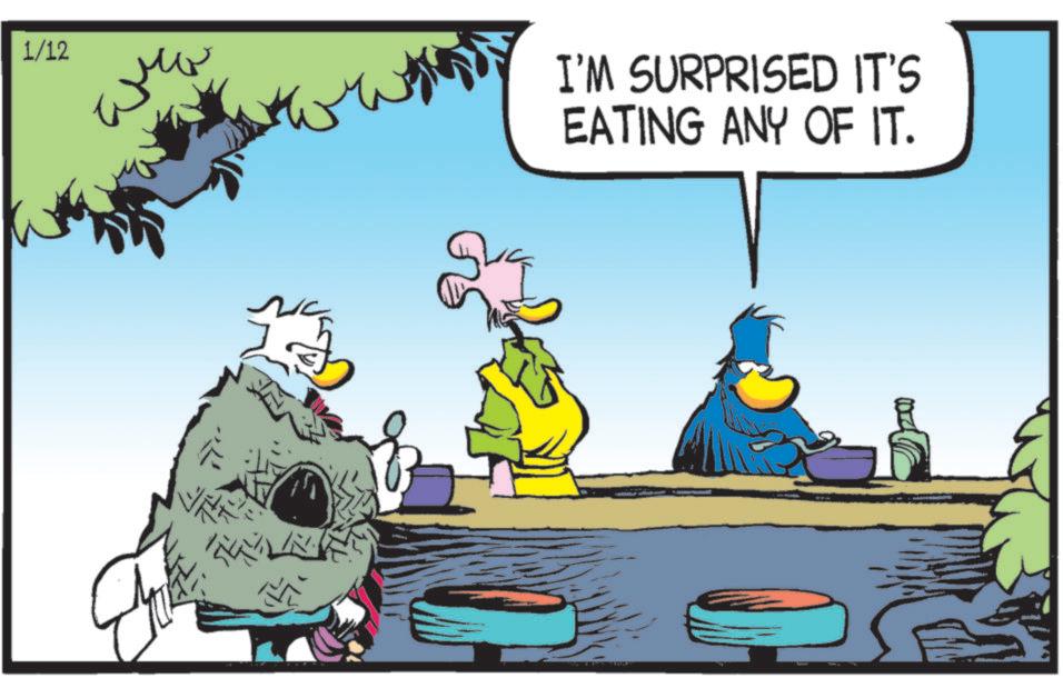 Comic book OCR: 1/12 ????? I'M SURPRISED IT'S EATING ANY OF IT. 1/12 ????? I'M SURPRISED IT'S EATING ANY OF IT .