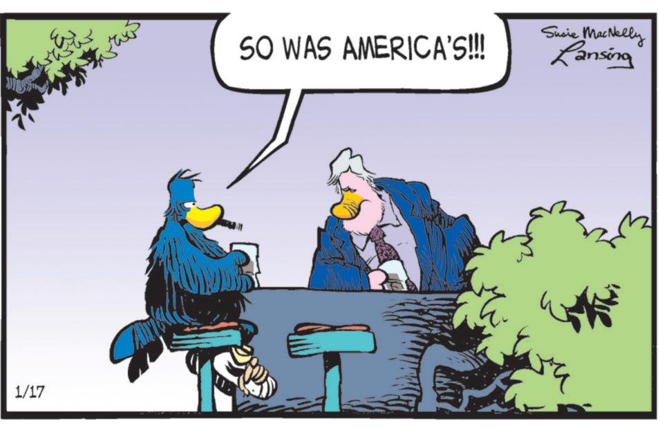 Fictional character OCR: 1/17 ww SO WAS AMERICA'S!!!! Susie MacNelly Lansing 1/17 ww SO WAS AMERICA'S !!!! Susie MacNelly Lansing