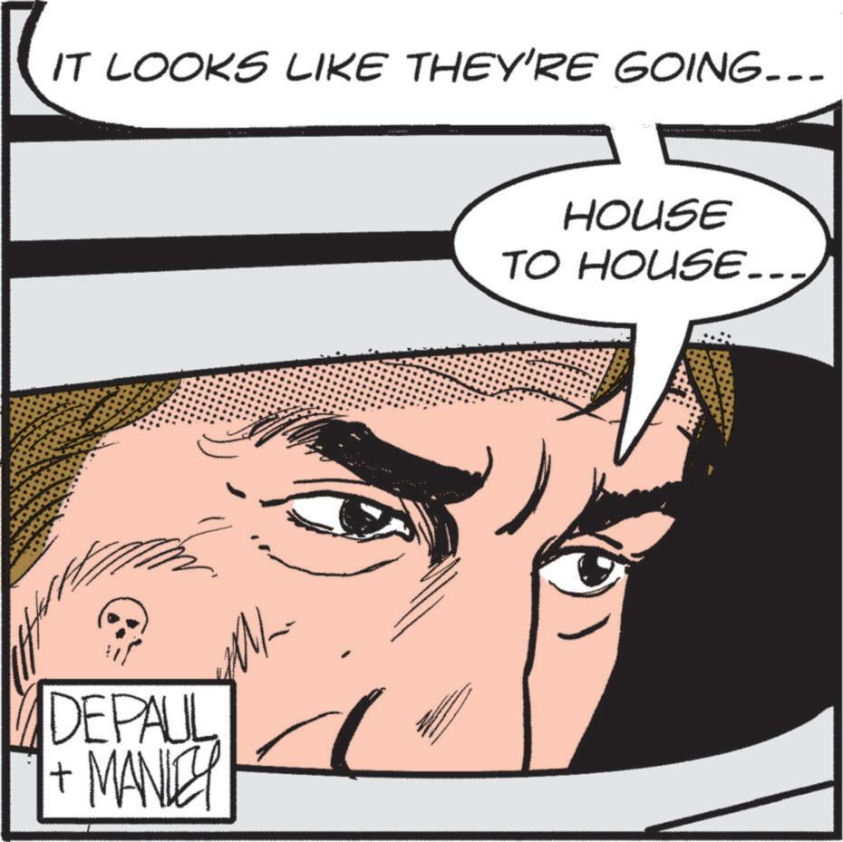 Animation OCR: IT LOOKS LIKE THEY'RE GOING….. DEPAUL + MANLEY M HOUSE TO HOUSE... IT LOOKS LIKE THEY'RE GOING … .. DEPAUL + MANLEY M HOUSE TO HOUSE ...