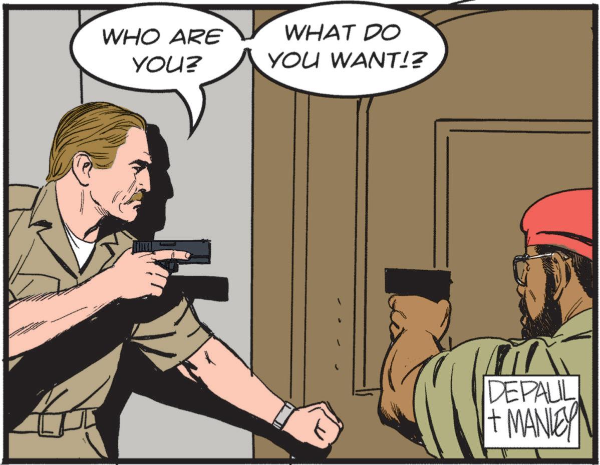Shotgun OCR: WHO ARE YOU? WHAT DO YOU WANT!? DEPALL + MANLEY WHO ARE YOU ? WHAT DO YOU WANT !? DEPALL + MANLEY